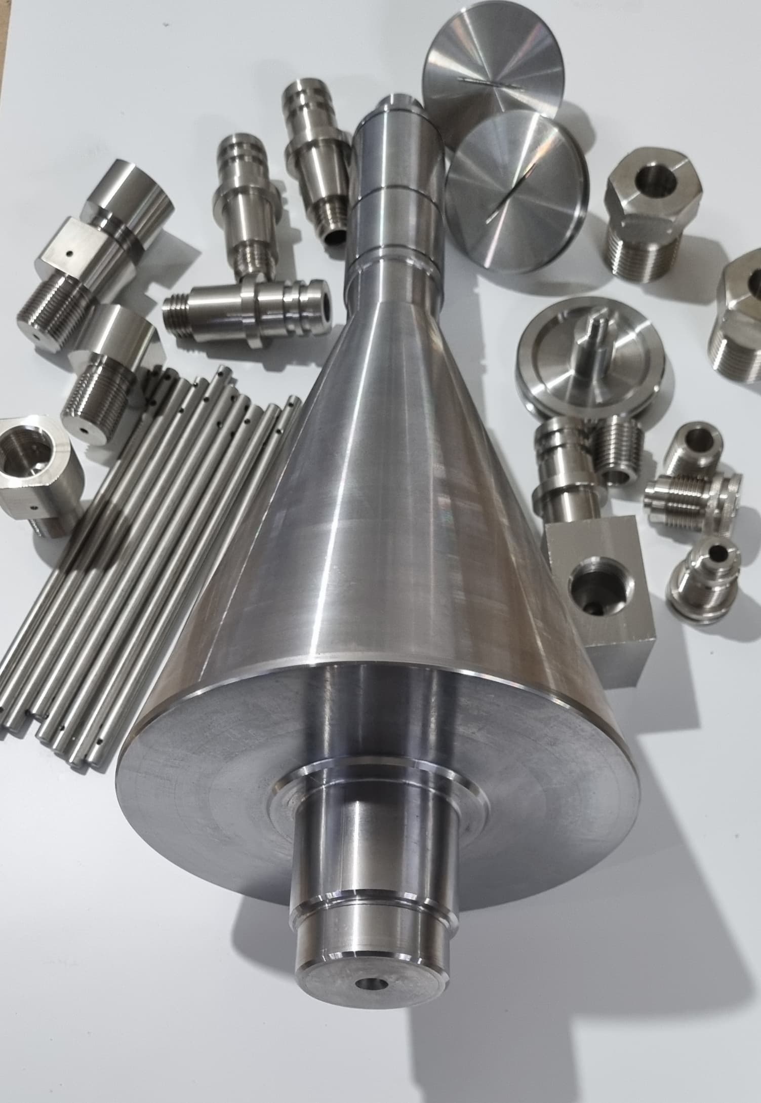 Precision industrial CNC components